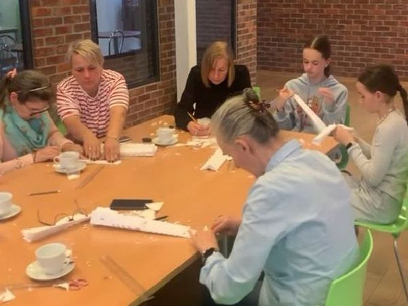 warsztaty wycinanek ludowych