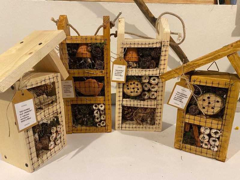 domki dla skrzydlatych przyjaciół